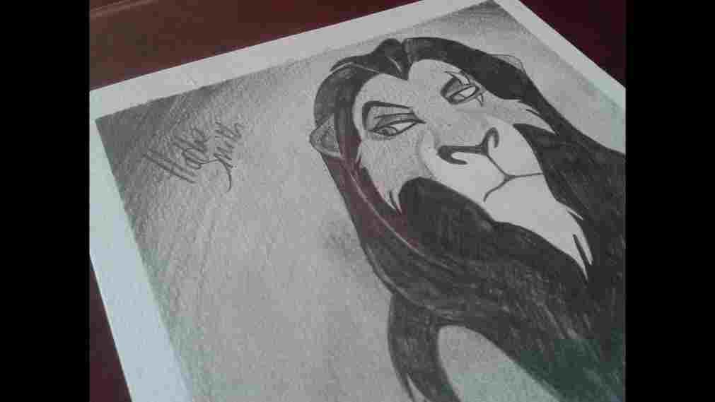 Scar Lion King Drawing