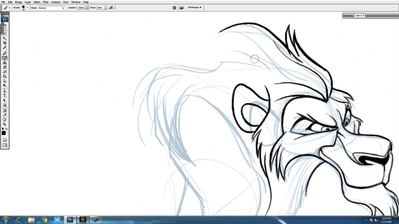 1280x720 how to draw scar from disney's the lion king - Scar Lion King Drawing