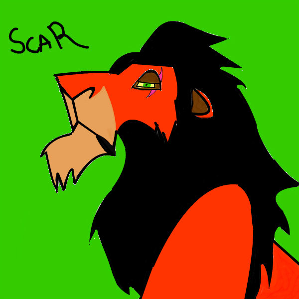 600x600 scar lion king an animals speedpaint drawing - Scar Lion King Drawing