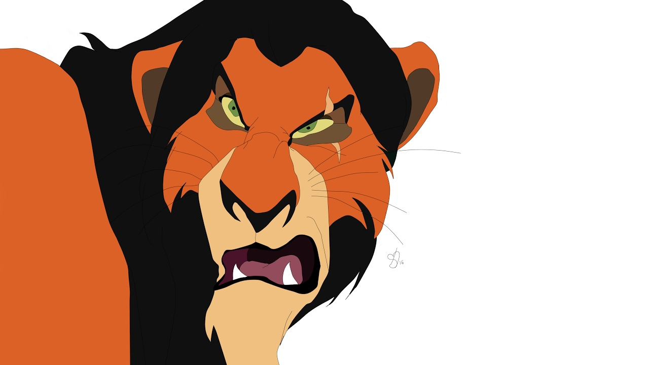 1280x720 the lion king transforming my scar drawing - Scar Lion King Drawing