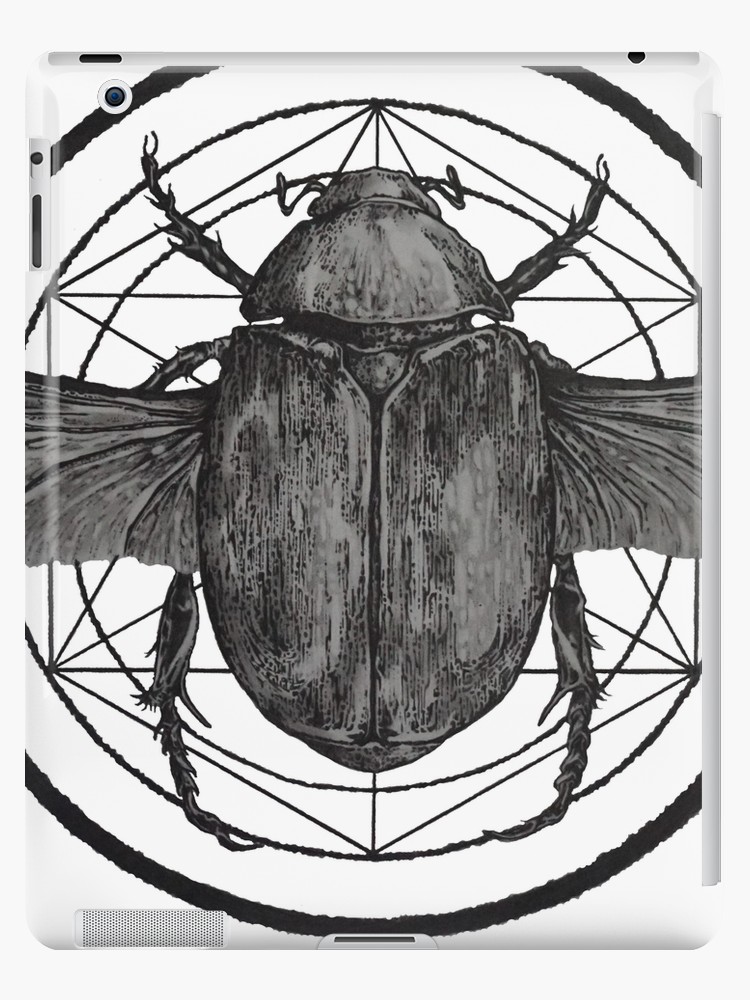 750x1000 scarab sacred geometry ipad cases skins - Scarab Drawing