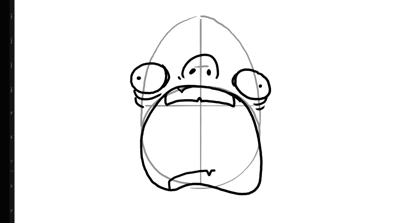 1280x720 How To Draw A Scared Face - Scared Face Drawing