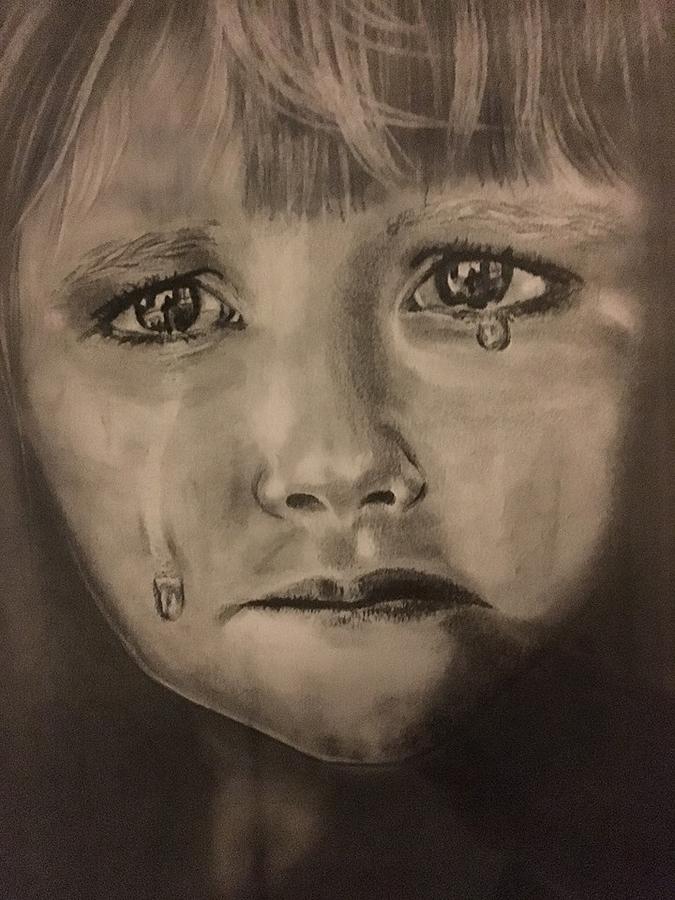 Scared Girl Drawing at Explore collection of