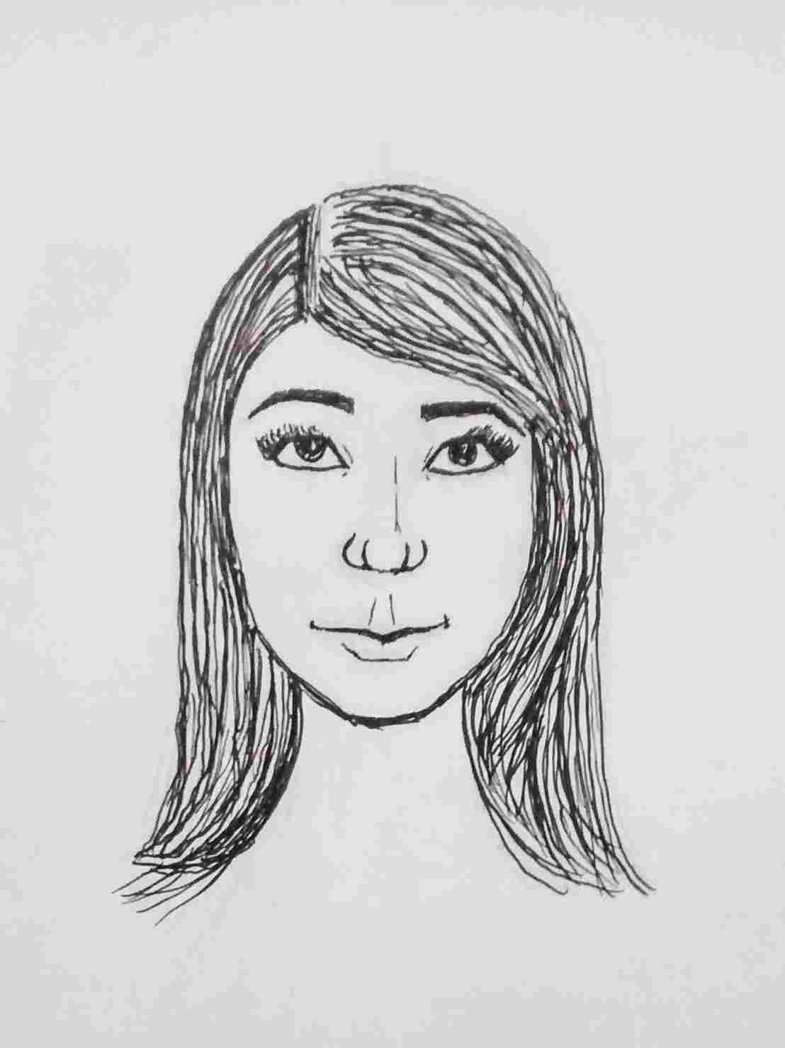 1108x1479 frightened stock rhshutterstockcom portrait scared facial - Scared Girl Drawing