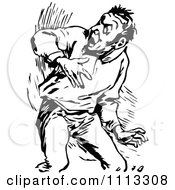 175x190 Royalty Free - Scared Man Drawing