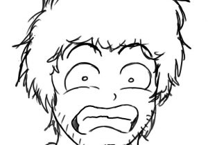 300x210 scared expression drawing cartoon stick man drawing illustration - Scared Man Drawing