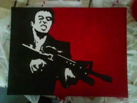 480x360 how to draw scarface tutorial - Scarface Drawing