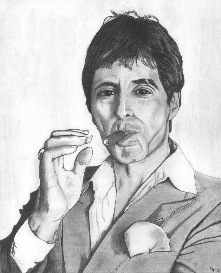 Scarface Drawing at Explore collection of Scarface