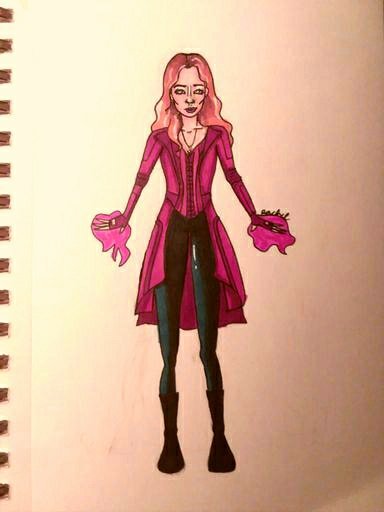 384x512 witch marvel amino - Scarlet Witch Drawing