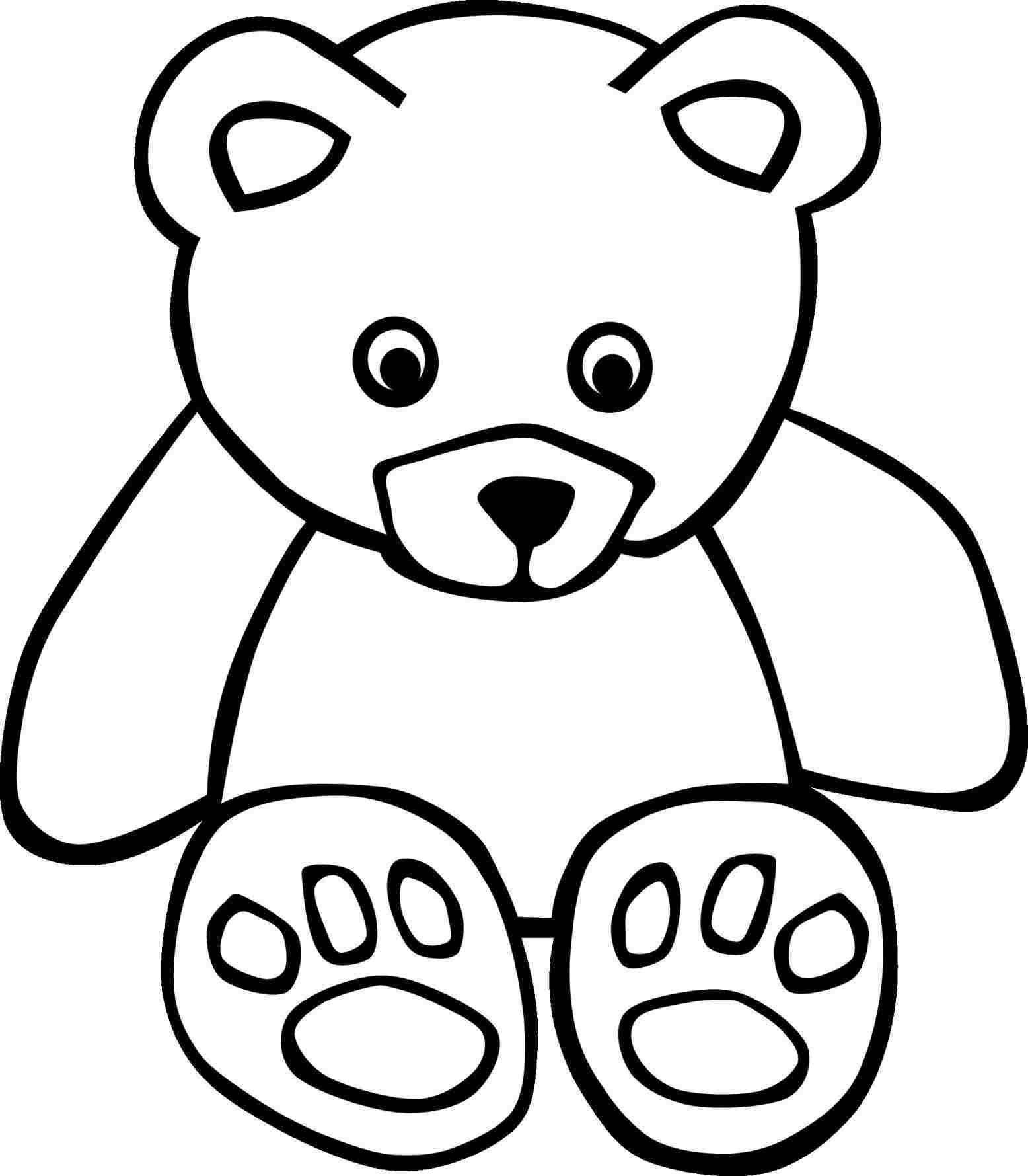 1556x1779 High Quality Free Rhclipartxtrascom Colored Drawingrhmedrawingcom - Scary Bear Drawing