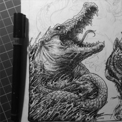 250x250 scary drawing art black and white horror artist artwork fear bear - Scary Bear Drawing