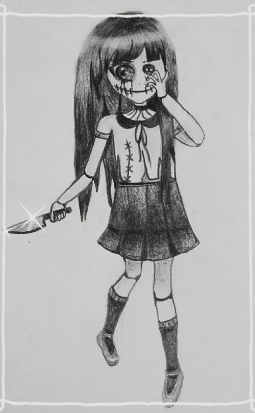 500x809 Scary Drawing Uploaded - Scary Drawing Pictures