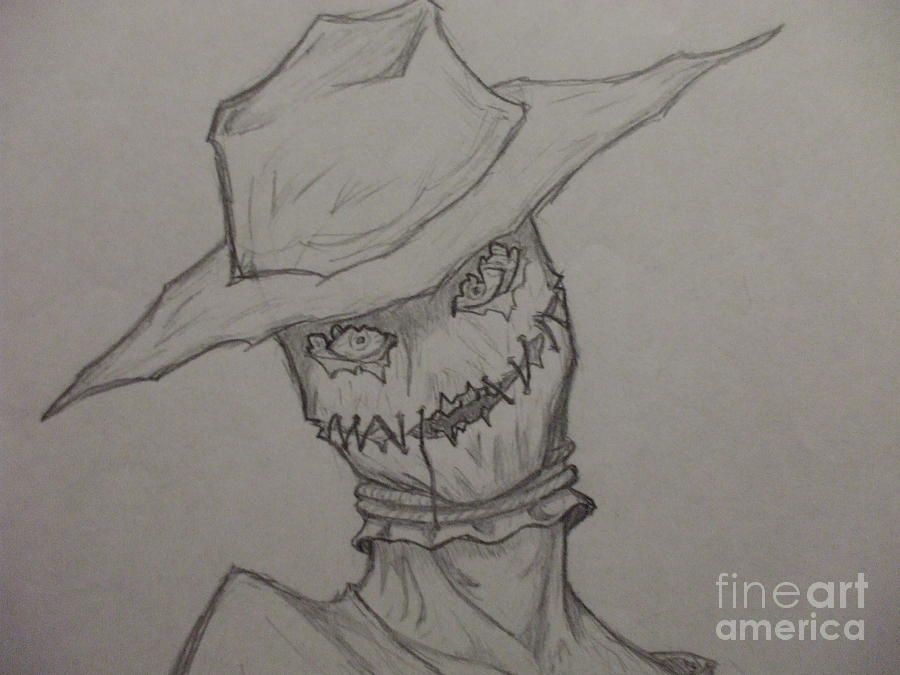 900x675 scary scarecrow drawings scary drawings scary scarecrow - Scary Drawing Pictures
