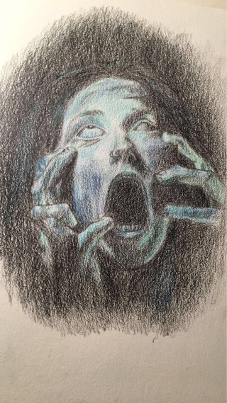 320x569 scary drawings on paigeeworld pictures of scary - Scary Drawing Pictures