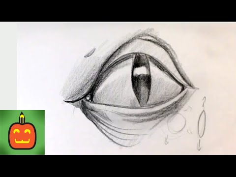 480x360 How To Draw A Scary Eye - Scary Drawings
