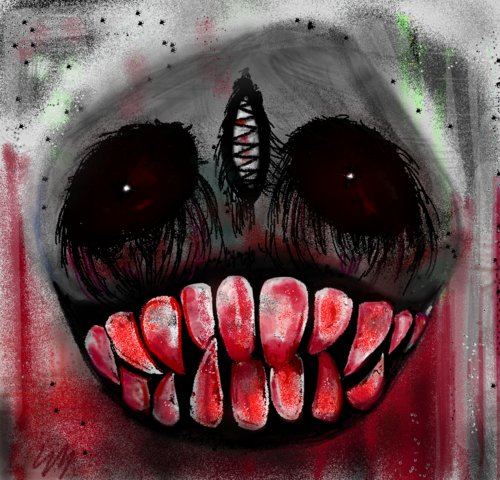 500x480 Scary Drawings - Scary Drawings
