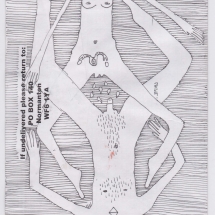 215x215 scary envelopes series drawings london's artist quarter - Scary Drawings