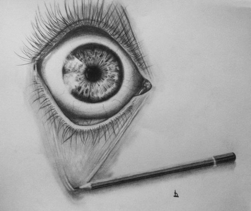 500x420 Scary Eye Discovered - Scary Eyes Drawing