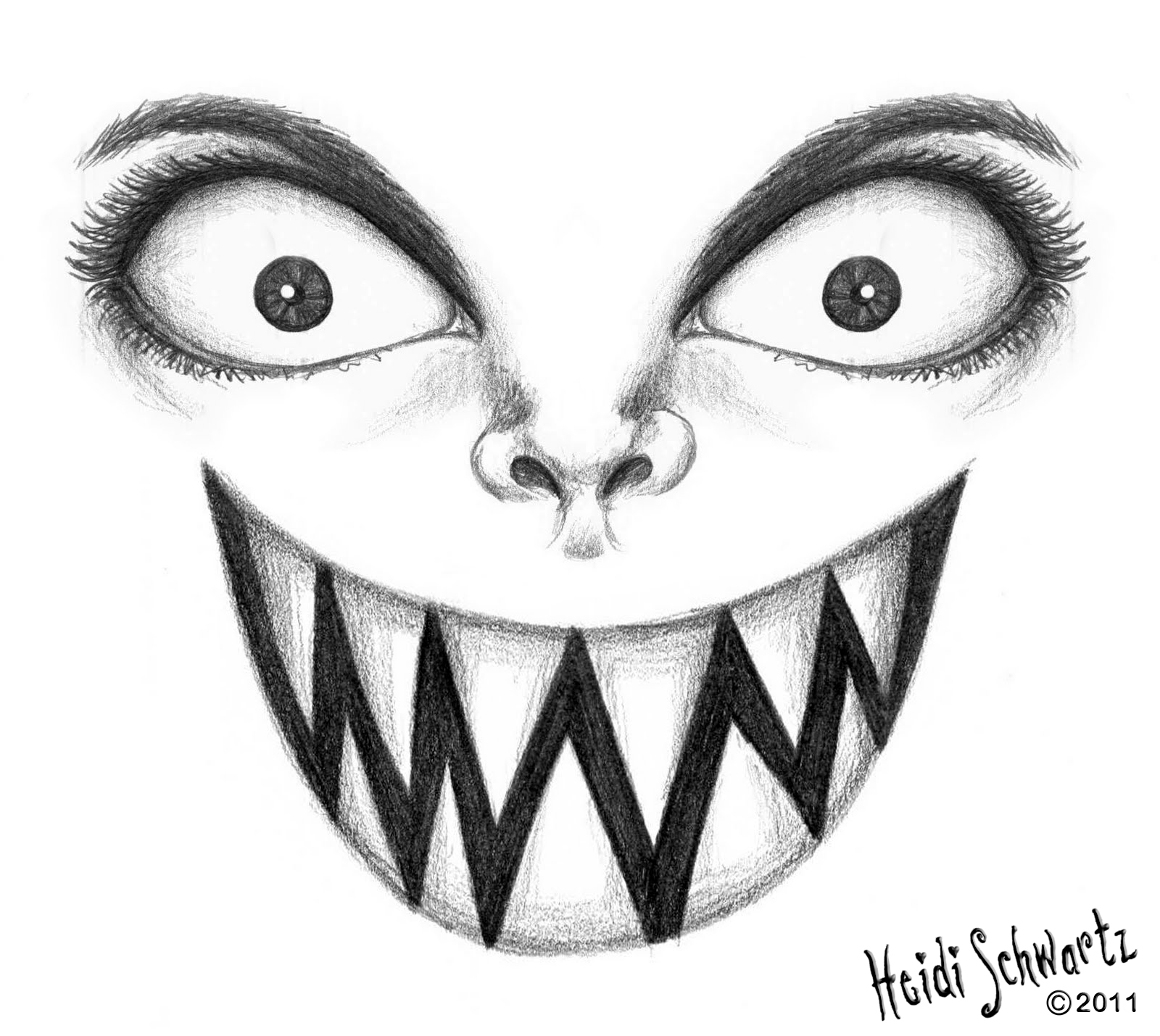 How to draw spooky halloween eyes | myrtle's blog