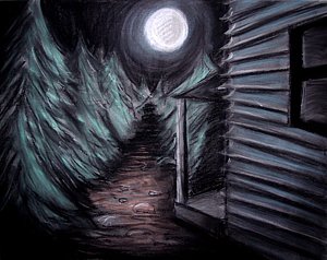 300x238 Scary Forest Drawings Fine Art America - Scary Forest Drawing