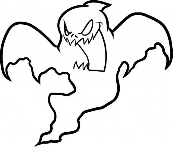 556x471 halloween embroidery scary ghost embroidery in halloween - Scary Ghost Drawing
