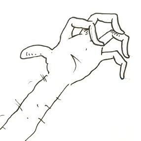 286x286 how to draw a scary hand shoo rayner - Scary Hand Drawing