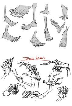 236x347 Anatomy And Stuff How To Draw Hands, Drawings - Scary Hand Drawing