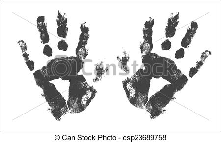 450x289 scary hand prints abstract grunge scary halloween hands prints - Scary Hand Drawing