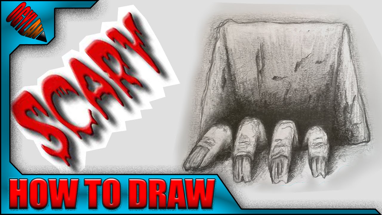 1280x720 Speed Drawing - Scary Hand Drawing