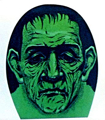 342x390 Sheer Morph Scary Leprechaun Elf Mask Frankenstein - Scary Leprechaun Drawing