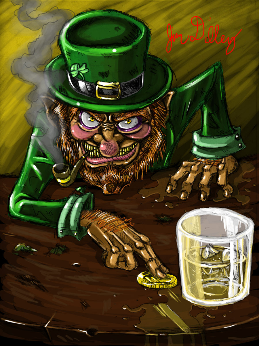 900x1204 Evil Leprechaun Wallpaper - Scary Leprechaun Drawing