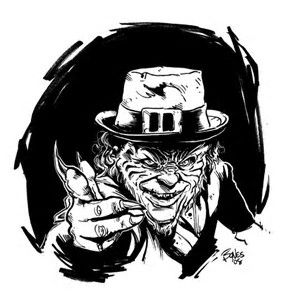 287x300 image result for horror coloring pages leprechaun coloring book - Scary Leprechaun Drawing