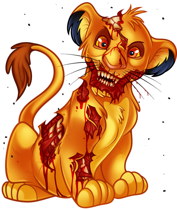 600x706 Collection Of Free Drawing Lion King Download On Ui Ex - Scary Lion Drawing