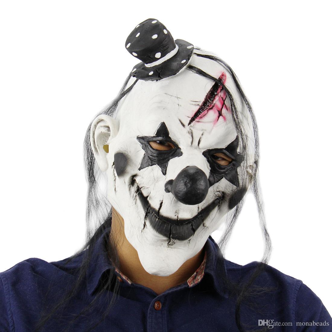 1100x1100 halloween mask scary clown mask latex full face mask big mouth - Scary Mouth Drawing