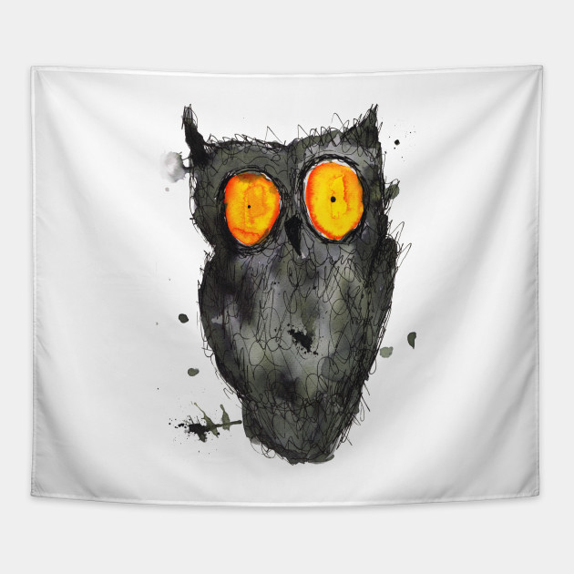 630x630 Scary Owl - Scary Owl Drawing