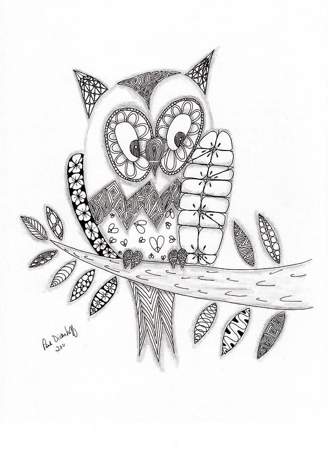 653x900 Line Drawings Of Owls Scary Owl Drawing Evil Owl Tattoo Creepy - Scary Owl Drawing