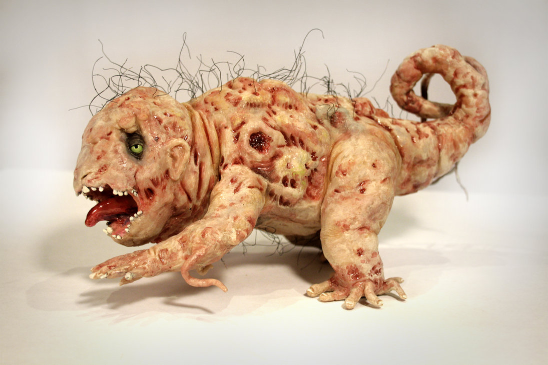 1095x730 zombies and dice ten scary fan drawings - Scary Rat Drawing