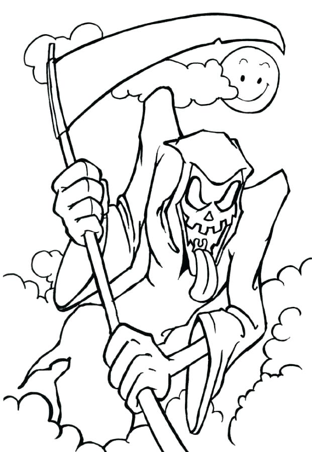 621x900 Scary Scarecrow Drawing - Scary Scarecrow Drawing
