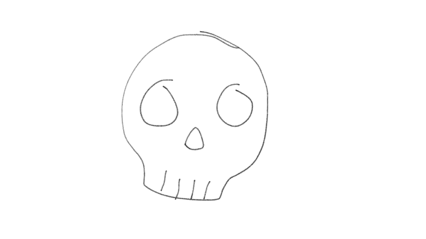 861x484 demithedemi pls draw some spooky scary skeletons - Scary Skeleton Drawing