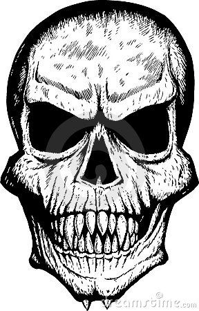 288x450 scary skull drawings skull drawings scary drawings, drawings - Scary Skull Drawing