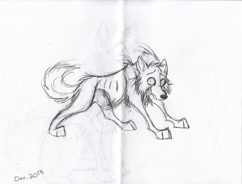 1024x780 Wolf Drawing Creepy For Free Download - Scary Wolf Drawing