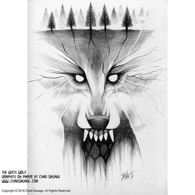 Scary Wolf Drawing at Explore collection of Scary