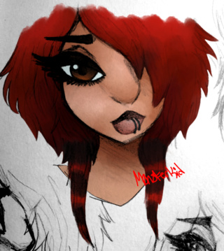 320x359 Smh It's And Blake's Still Scene - Scene Kid Drawings