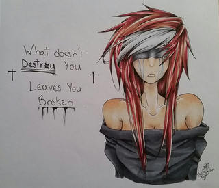 320x275 Scenekid Drawings On Paigeeworld Pictures Of Scenekid - Scene Kid Drawings