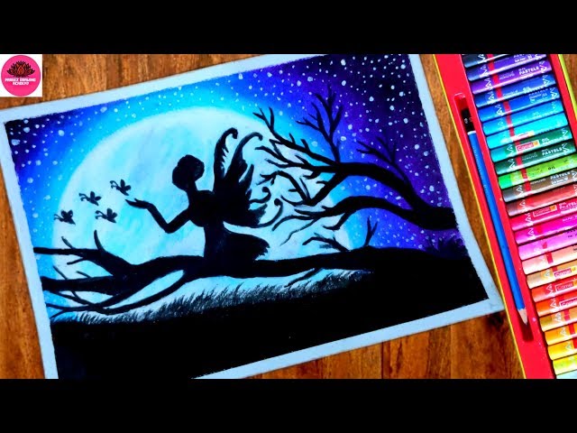 640x480 download thumbnail for how to draw beautiful fairy scenery drawing - Scenery Drawing