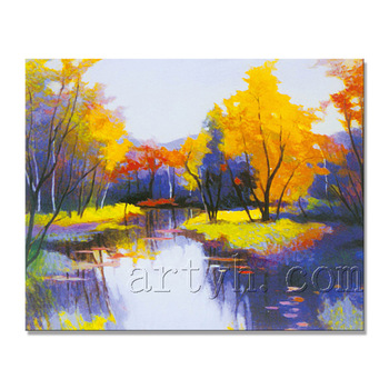 350x350 Newest Handmade Beautiful Scenery Drawing Painting - Scenery Images For Drawing