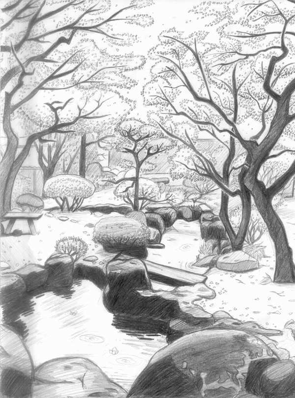 600x810 Scenery Coloring Pages Best Of Beautiful Drawings Landscapes - Scenery Pictures For Drawing