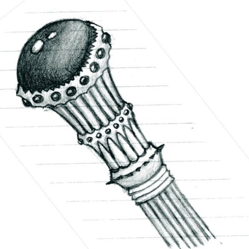 512x512 Scepter Id - Scepter Drawing