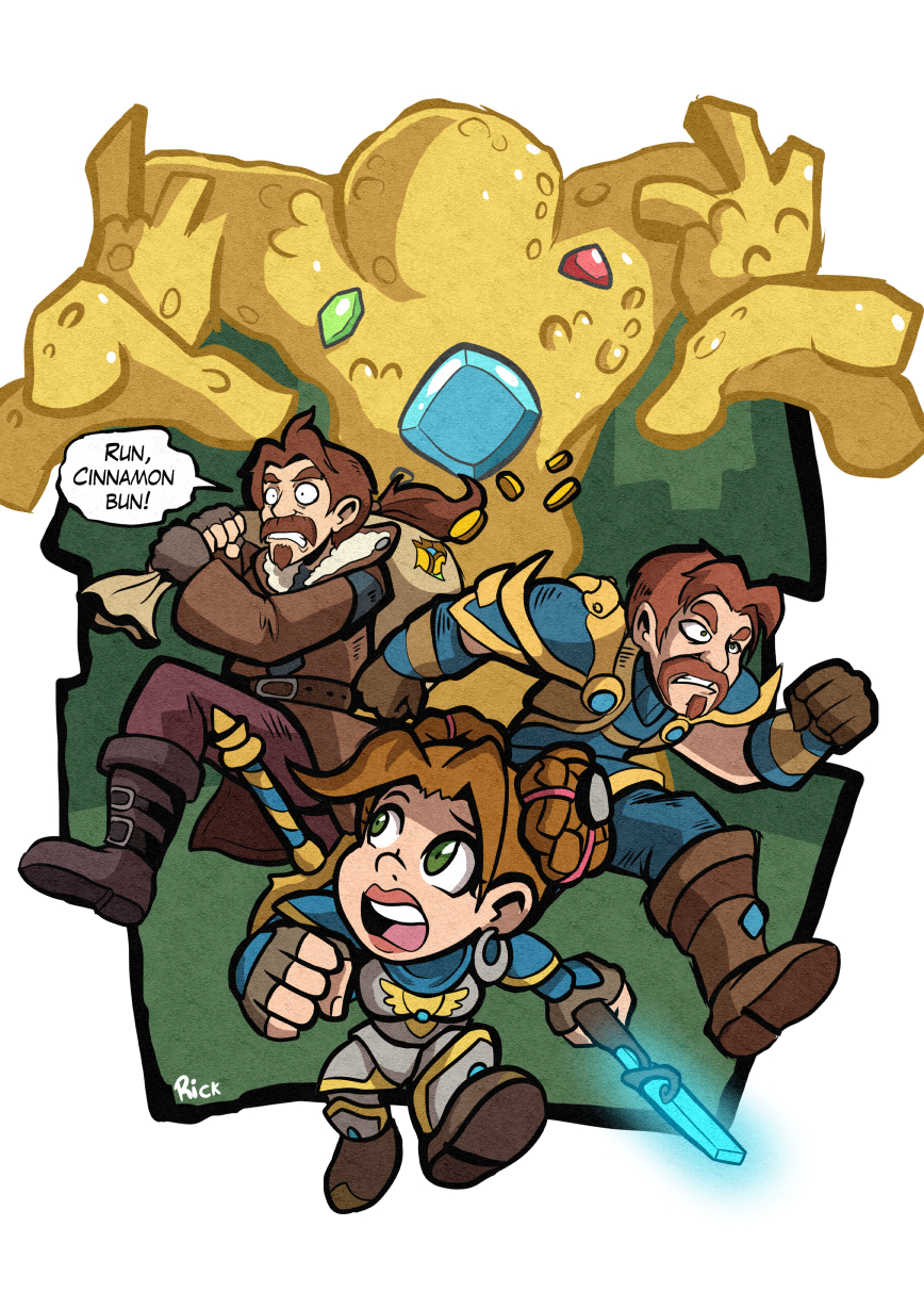 868x1228 The Abyssal Scepter - Scepter Drawing