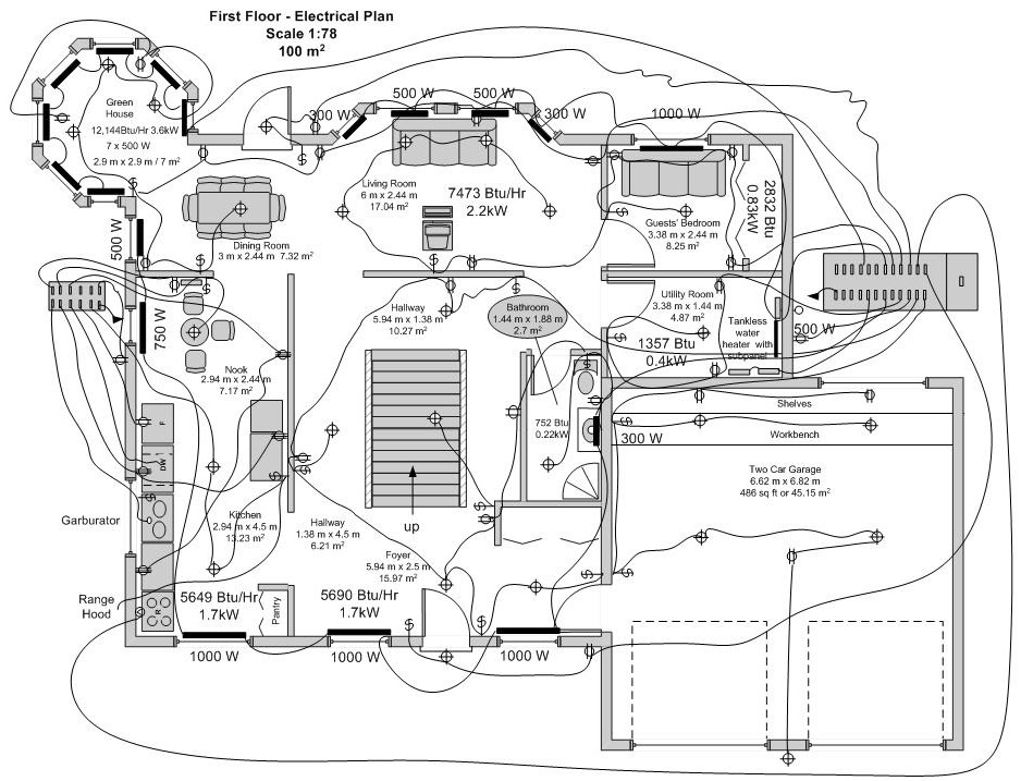 938x717 floor wiring diagram - Scheme Drawing